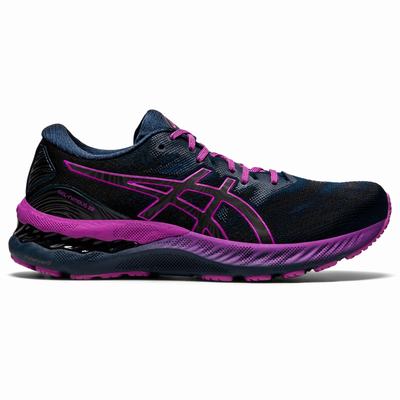 Asics Gel-Nimbus 23 Lite-Show - Naisten Juoksukengät - Sininen